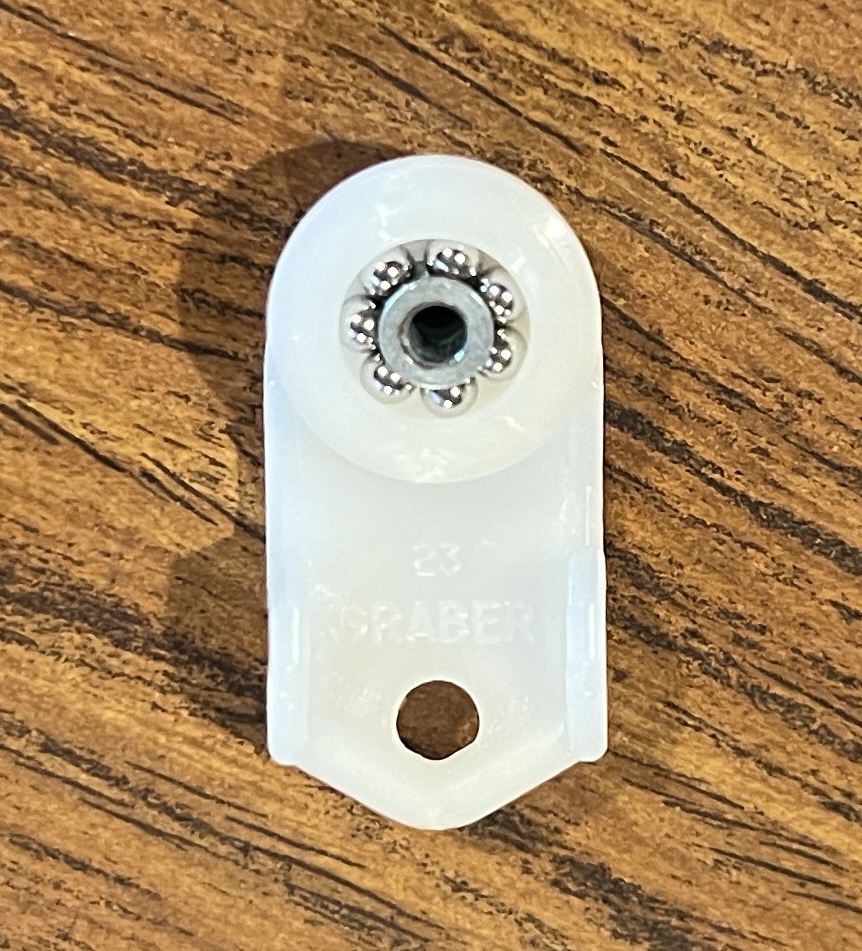 Graber Ball Bearing Carrier without hook, Pack of 6, #9-840-1, (Bin 10)