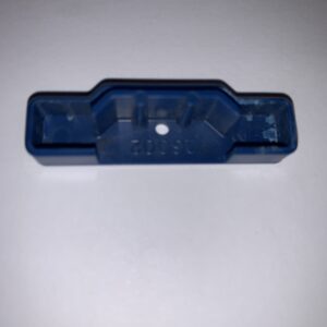 Bottom Rail End Cap - Dark Blue