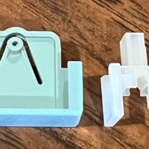 Dark Mint Green Shade Cord Lock Cover & Cord Lock, Set of 1 (#744)