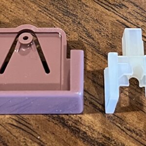 Light Burgundy Shade Cord Lock Cover & Cord Lock, Set of 1 (#745)