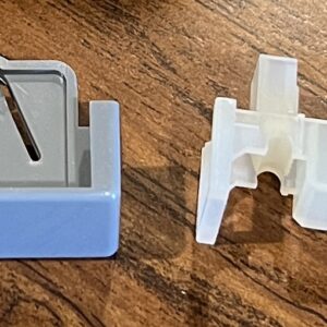 Gray Shade Cord Lock Cover & Cord Lock, Set of 1 (#749)