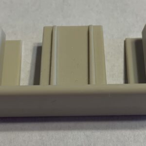 Small Headrail End Cap - Pebble Gray