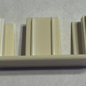 Small Headrail End Cap - Candlelight