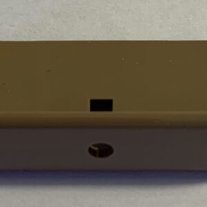 Small Bottom Rail End Cap - Brown