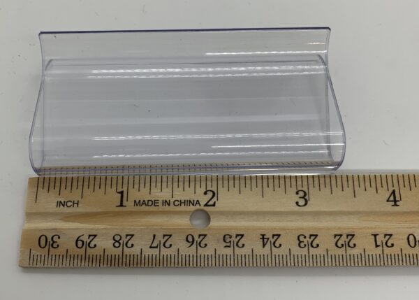 Clear Plastic Grip for Spring Roller Shade Hem Bar #1030C  (#108) - Image 2