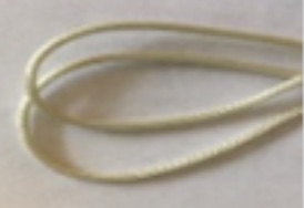 Mini Blind Cord, 50 feet, Color:  004 Eggshell Gloss