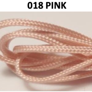 Pleated Shade Cord, 50 feet, Color: 018 Pink