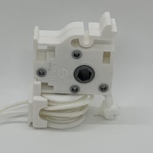 Low Profile Cord Tilt, Small punch, Hex Hole w/white cord, Sold Individually   #196