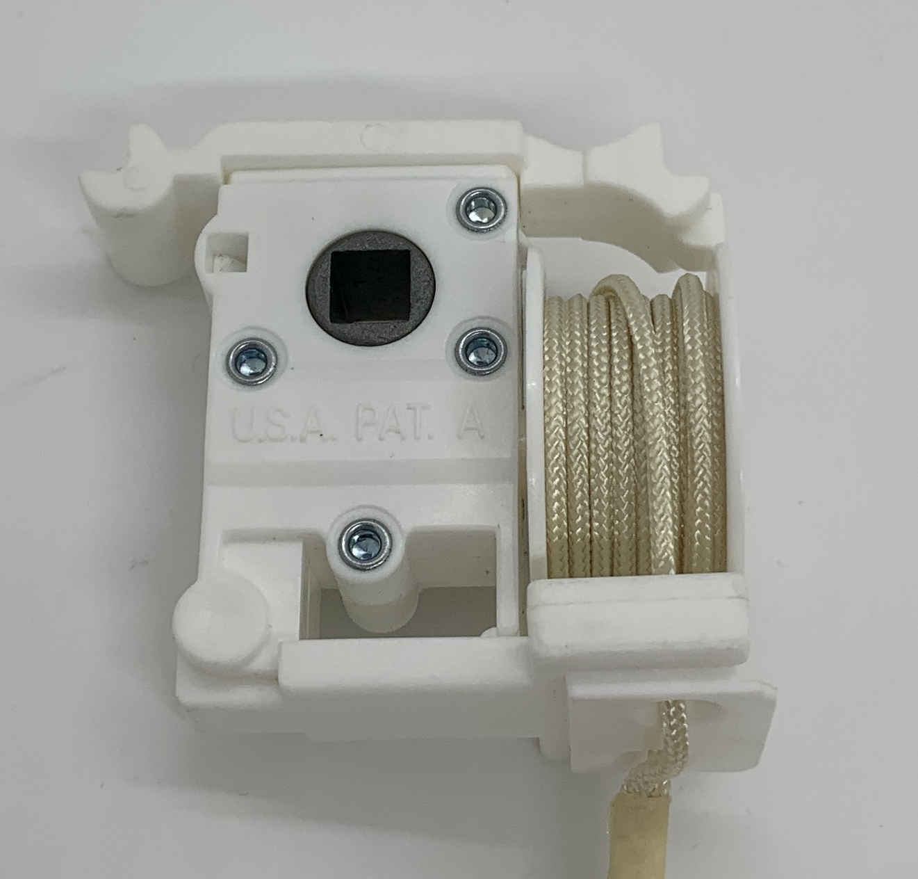 High Profile Cord Tilt, Large punch, Square Hole w/off-white cord, Sold Individually #198