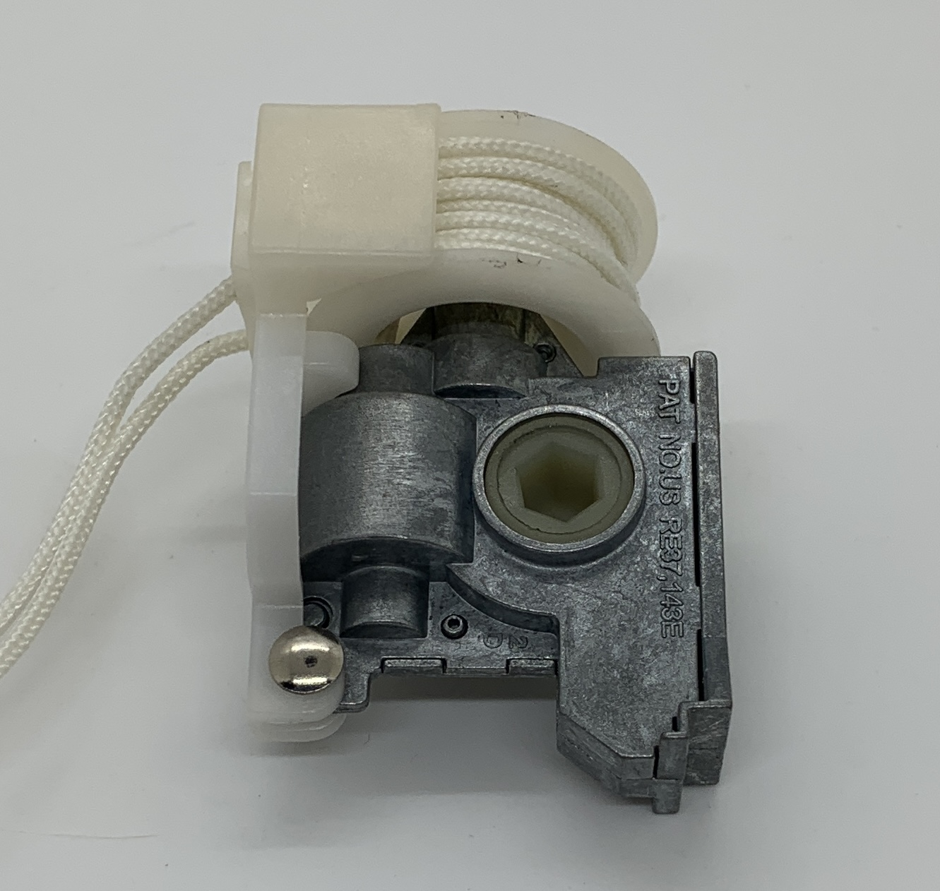 Low Profile Cord Tilt, Large Punch, Hex Hole w/white cord, Sold Individually #202 - Image 2