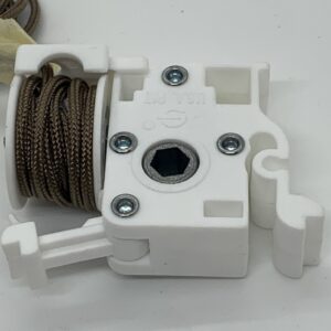 Low Profile Cord Tilt, Small punch, Hex Hole w/Chocolate cord, Sold Individually   #211