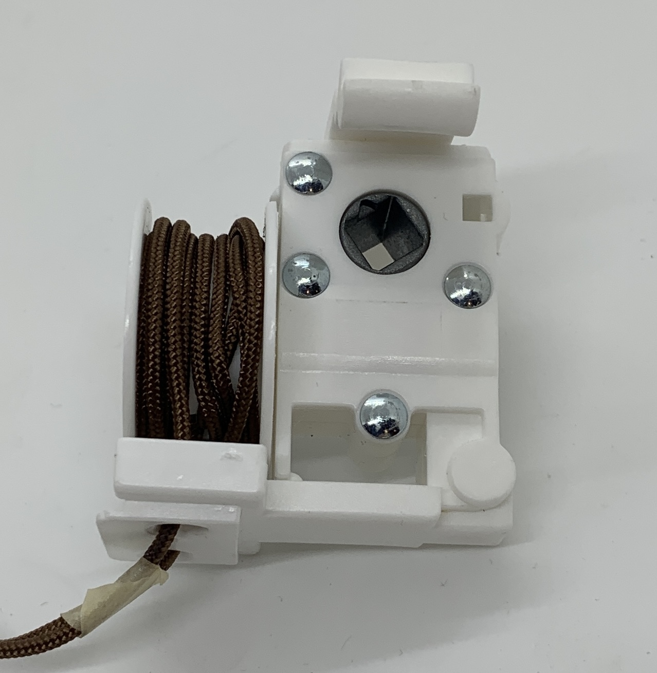 High Profile Cord Tilt, Large Punch, Square Hole w/Cocoa cord, Sold Individually #214