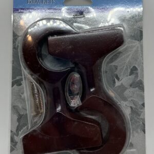 Graber European Wood Brackets, Color:  Cherry, 1 Pair (3-549-77)