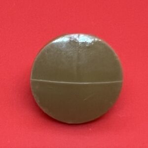 Plastic Tape Button for 1/2" hole, Brown, Pack of 10     #282