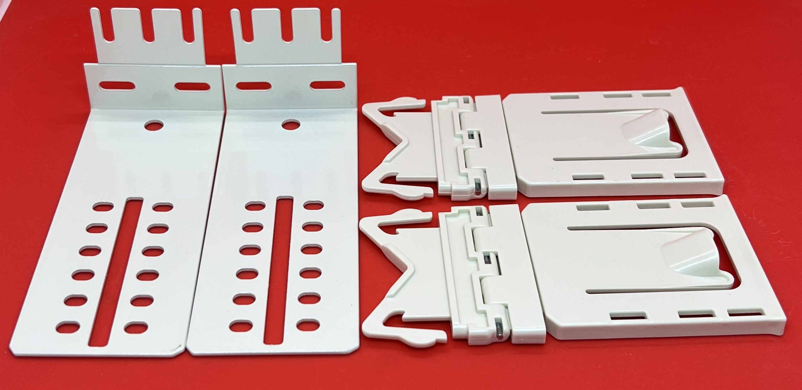 Graber 2.5" Dauphine Rod 6.25-8.5" Clearance Bracket, 1 Pair, #4-7839-01 (Bin 4)