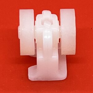 Graber Rolling Carrier Without Pendant - White, Pack of 25, #9-383-1 (Bin 3)