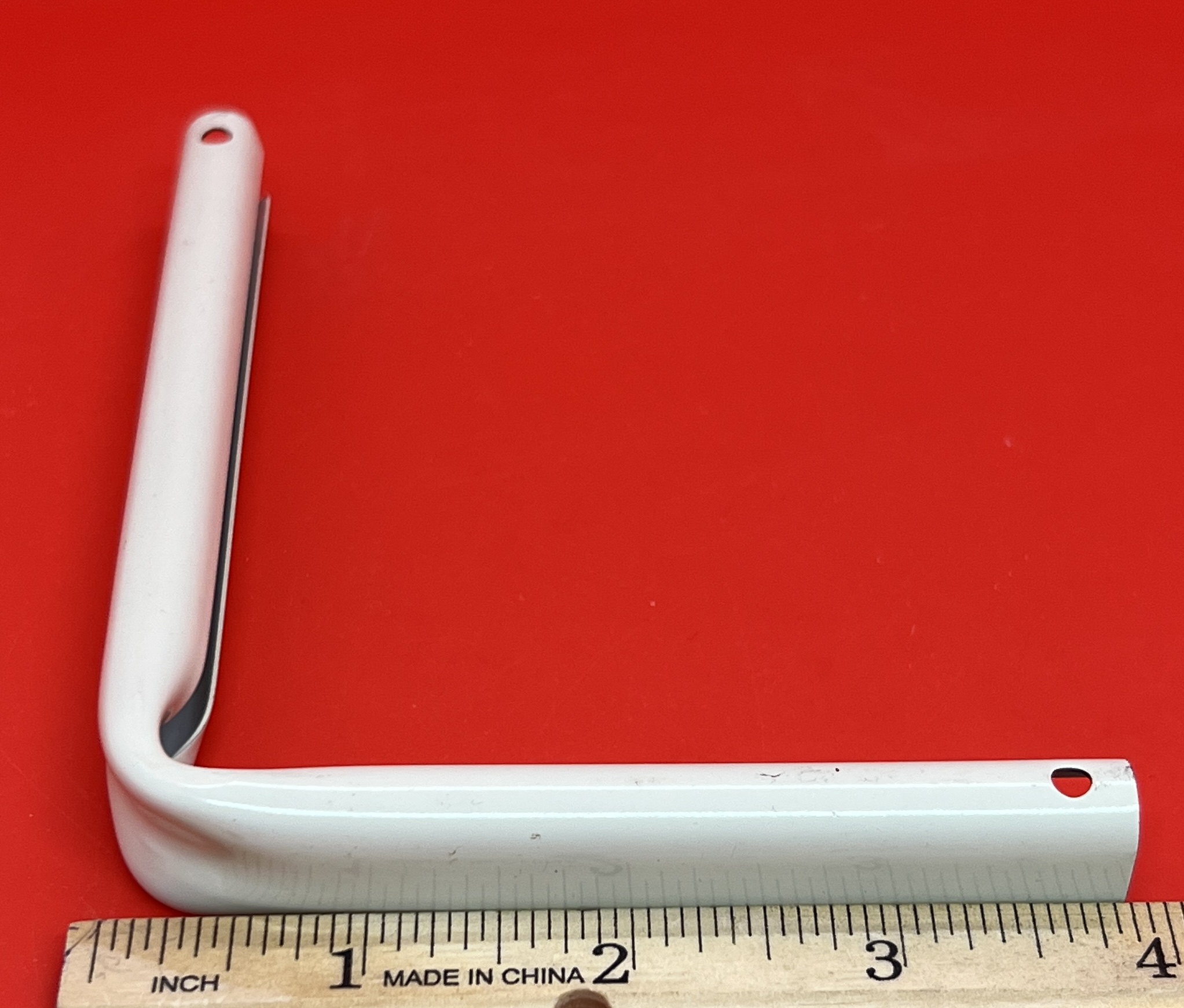 Graber Reversible Elbow Projection 3 3/4" - 4 3/4" - White, 1 Pair, #9-403-1 (Bin 3) - Image 3