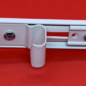 Graber Double Traverse Bracket Projection 2 3/4-4 1/4" & 5-6 1/2" - White, Sold Individually, #9-336-1 (Bin 3)