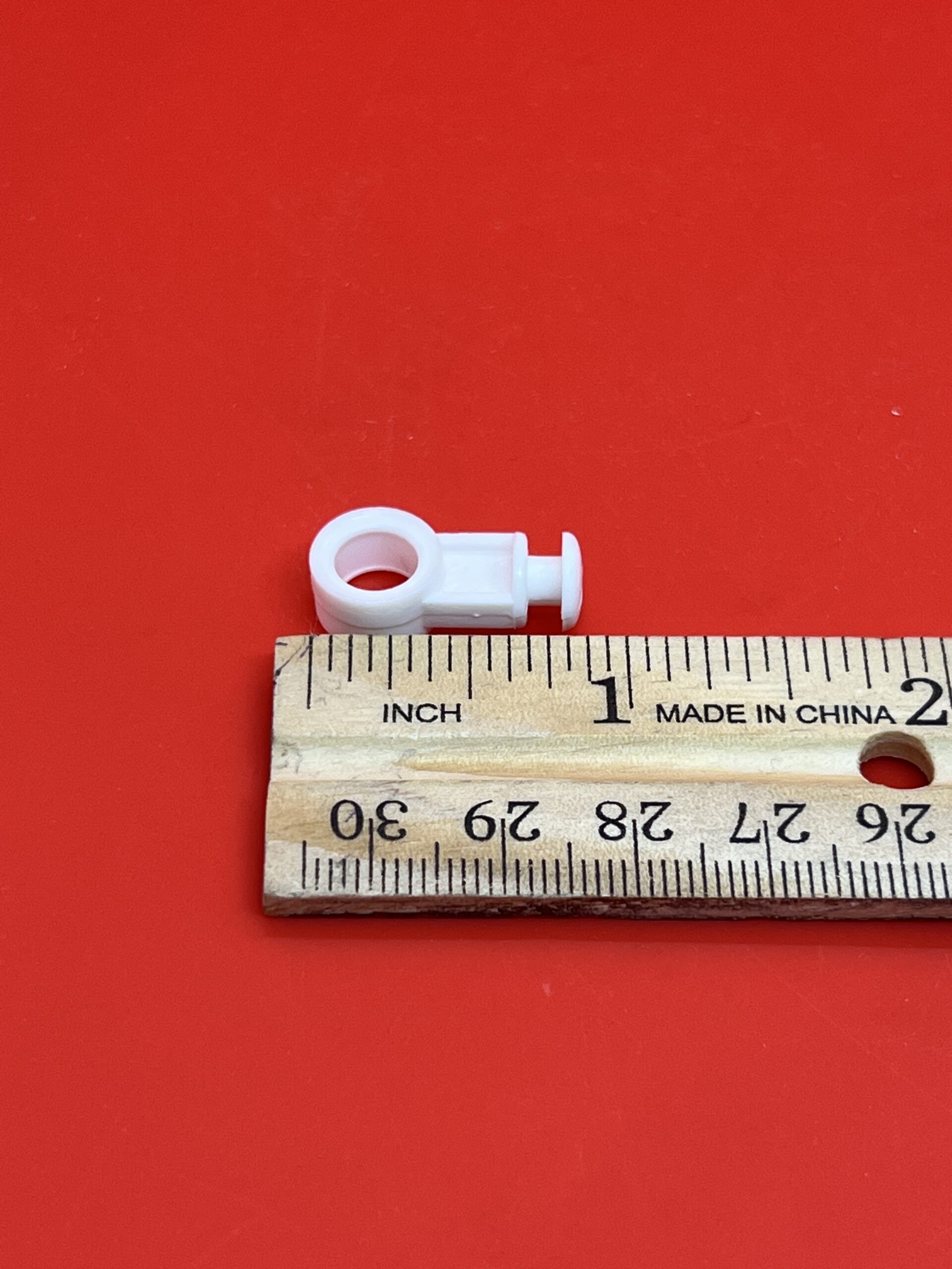 Kirsch Ripplefold 2 Sides Snap Pendant - White, Pack of 25, #82001025 (Bin 7) - Image 2