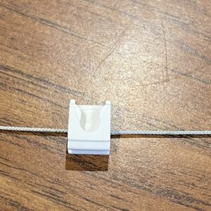 Kirsch Architrac Series 93001 60% Ripplefold Carriers, 2 5/8", #93143025, Pack of 50 (Bin 7)