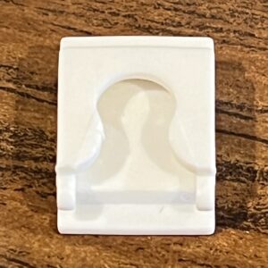 Kirsch Architrac Series 93001 Slide Shoe, #93123-25, Pack of 50 (Bin 5)