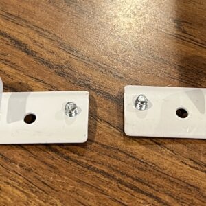 Kirsch CTM 9000 Regular Duty Drop-In Rod Socket Bracket, #9117025, 1 Pair (Bin 5)