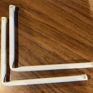 Kirsch CTM 9001 Oval Rodding Elbows, Clearance 5 1/2" - 6 1/2", 1 Pair (Bin 10)