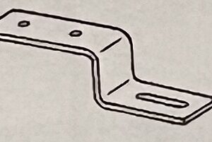 Kirsch Ceiling Mount Bracket, #1797.061, Pack of 4 (Bin 10)