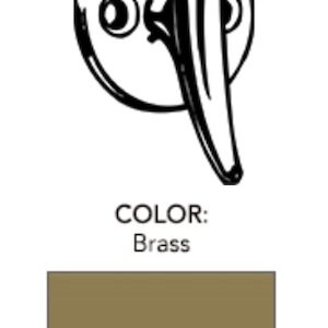 Graber Brass Cord Cleats, 1 Pair, #8-246-8