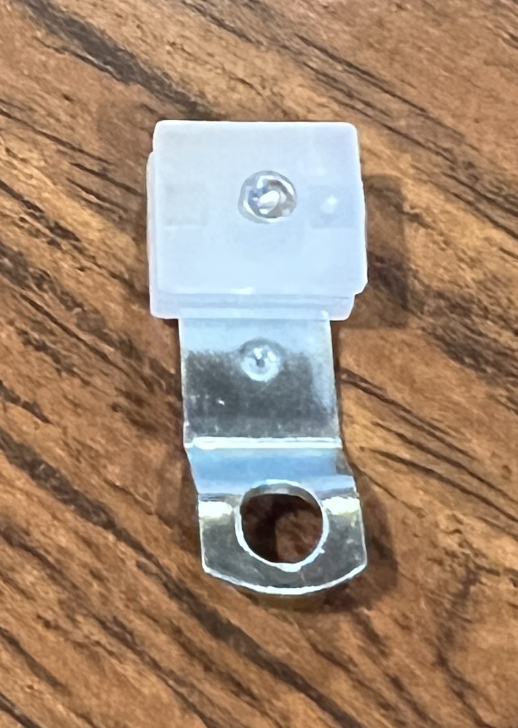 Kirsch Cut-To-Measure Heavy Duty (Series 9003) Slide with Metal Pendant, Zinc Plated, #9495061, Pack of 25 (Bin 002)