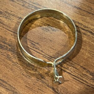 Graber Round Cafe Clips 1.25" - Brass, Pack of 14, #5-721-8 (Bin 002)