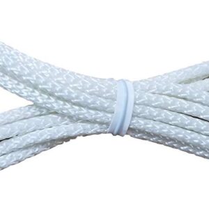 White 2 Ft Drop Cord Loop, 2.7 mm, fits most brands (Hunter Douglas, Levolor, Kirsch, Graber, Bali) Used on most cellular and pleated shades, Sold Individually