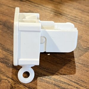 Kirsch Architrac® Series 94001 1/2" Left End Pulley, Sold Individually, #94120 (Bin 1)