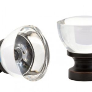 Kirsch Designer Metals 1 3/8 inch Garland Finials, 1 Pair, #1832183, Color:  Oil Rubbed Bronze