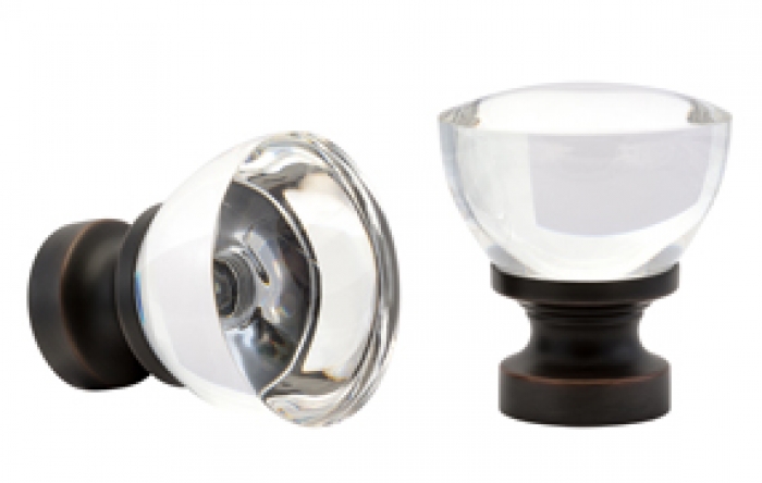 Kirsch Designer Metals 1 3/8 inch Garland Finials, 1 Pair, #1832183, Color: Oil Rubbed Bronze