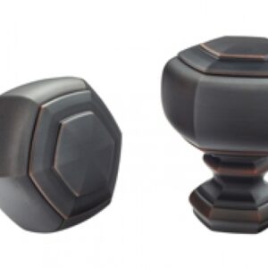 Kirsch Designer Metals 1 3/8 inch Grotto Finials, 1 Pair, #1831818, Color:  Oil Rubbed Bronze