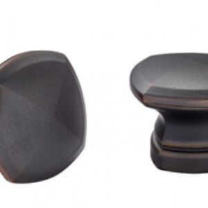 Kirsch Designer Metals 1 3/8 inch Stratta Finials, 1 Pair, #1831600, Color:  Oil Rubbed Bronze