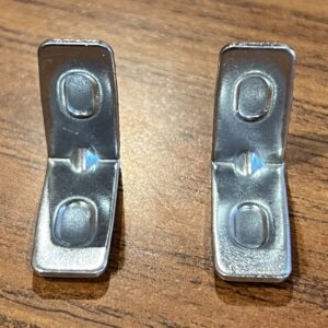 Valance return connector for wood/faux wood blinds, 1 Pair (#325)