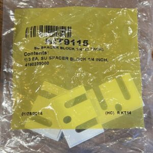 1/4" Spacer Block, 3 Pack, Kit9115 (#327)