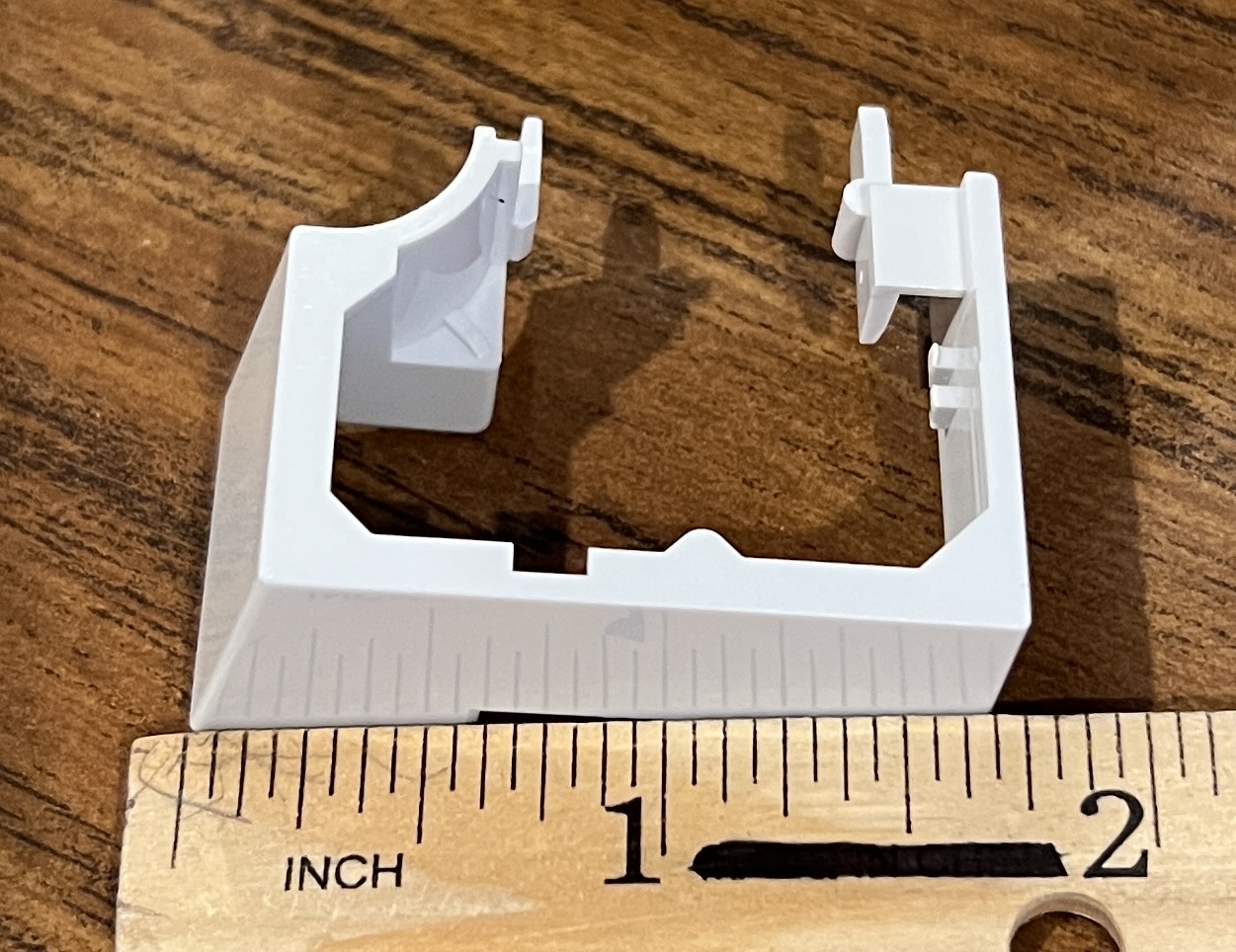 Hunter Douglas Shade Cord Lock Cover, Square Style, White, Sold Individually (#360) - Image 2