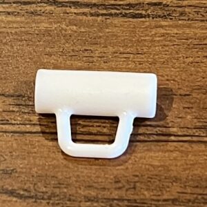 3/4" White Shade Part, Pack of 10 (#398)