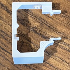 Hunter Douglas 3/8" Duette Left Side Standard Pull Cord Lock Cover (White), Sold Individually (#496)