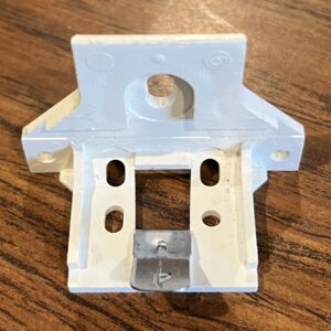 White Plastic Bracket, Sold Individually (#506)