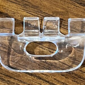Clear Shade Lift Handles That fit Graber/Bali/Springs Cordless Honeycomb Shades (New Style Larger Handles) Set of 3