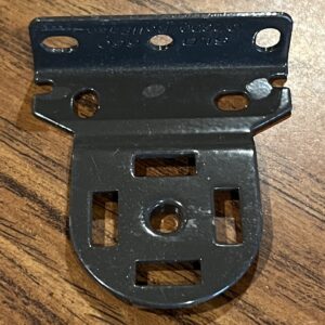 Brown Metal Universal Roller Shade Brackets, Sold Individually (#582)