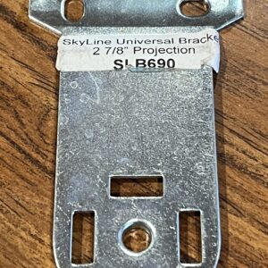 Skyline Universal Bracket, 2 7/8" Projection #SLB690, 1 Pair (#584)