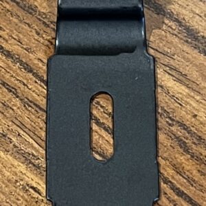 Black Metal Clip, 1 Pair (#586)