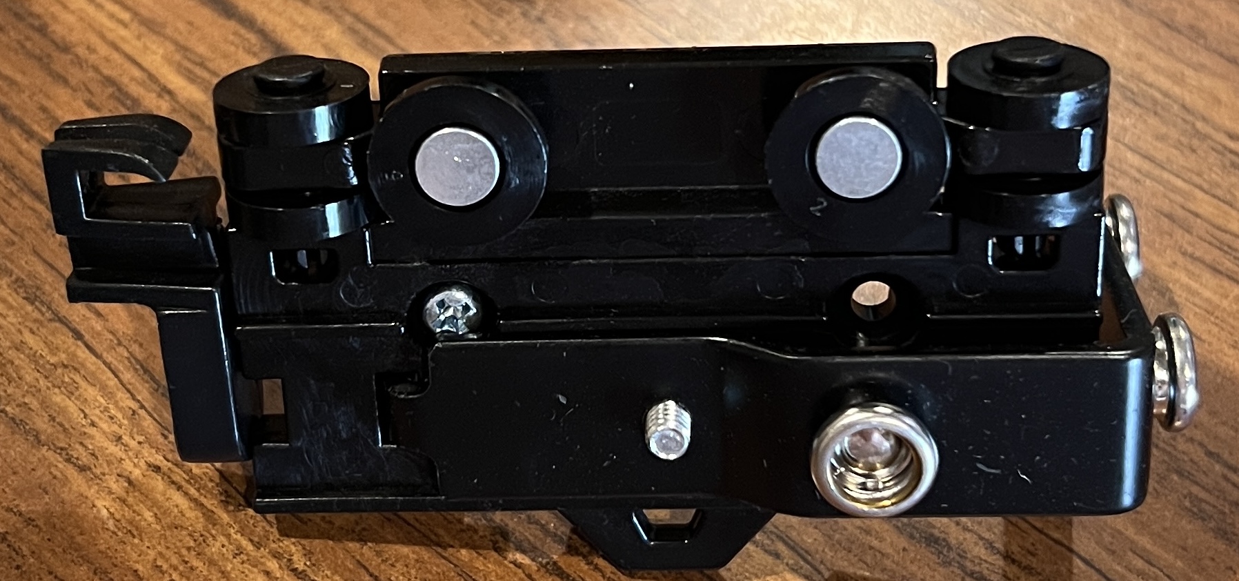 Kirsch Black Architrac Left Wheeled Butt Master, Sold Individually, #84202.059 (#589)