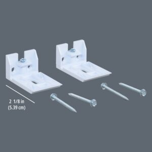 Hunter Douglas Duette Brackets For 3/4 Honeycomb Duette Shades, 1 Pair