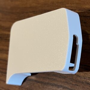 Hunter Douglas EasyRise Clutch Cover, Left, Sold Individually, Off White (#595)